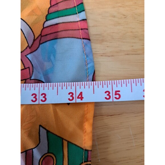 Marissa Olivia Orange Floral Boho Hippie Dress Women’s V-Neck Ruffle Small NWT - Picture 16 of 16